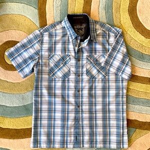 Kuhl Men’s Short-sleeve Button-down (Size Large)